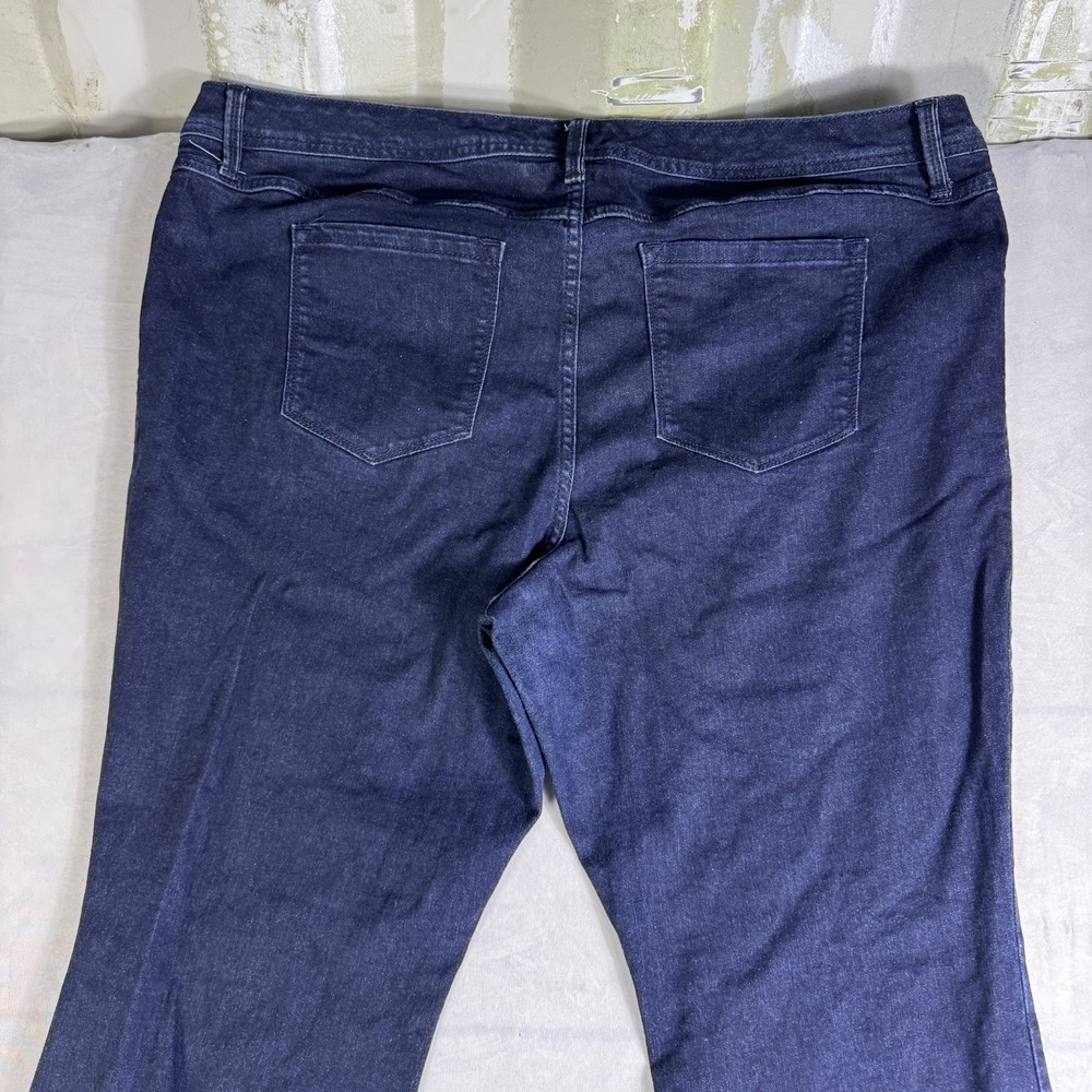 Torrid Womens Luxe Slim Bootcut Jeans Indigo Blue Denim Super Stretch Size 22 T - Picture 4 of 16